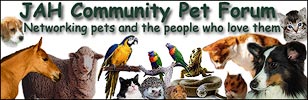 JAH Community Pet Forum link banner